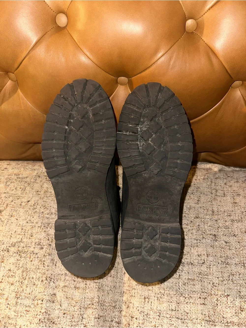 Classic Vintage Black Timberland Men’s Boots